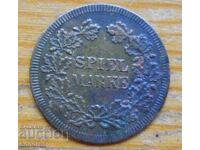 Jeton de jocuri antice - Germania - sfârșitul secolului al XVIII-lea