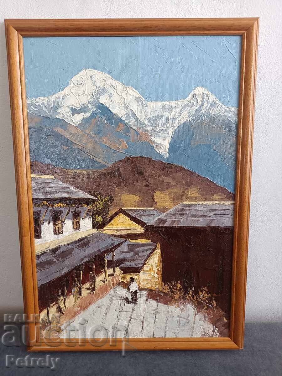 Доставка на Стара маслена картина