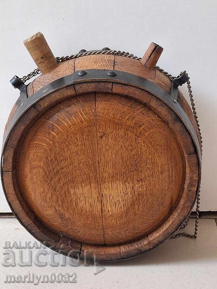 Wooden barrel, wooden flask, barrel, wooden, pavur with price 68.00 BGN | € 34.77 Wooden barrel, wooden flask, barrel, wooden, pavur with price 68.00 BGN | € 34.77
