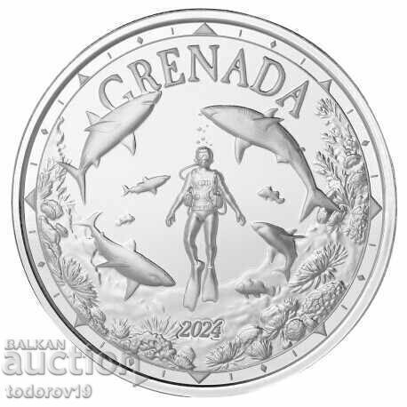 1 oz Silver Eastern Caribbean - Grenada 2024