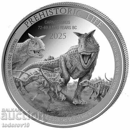 1 oz Silver Prehistoric Life 2025 - Congo 1 oz Silver Prehistoric Life 2025 - Congo