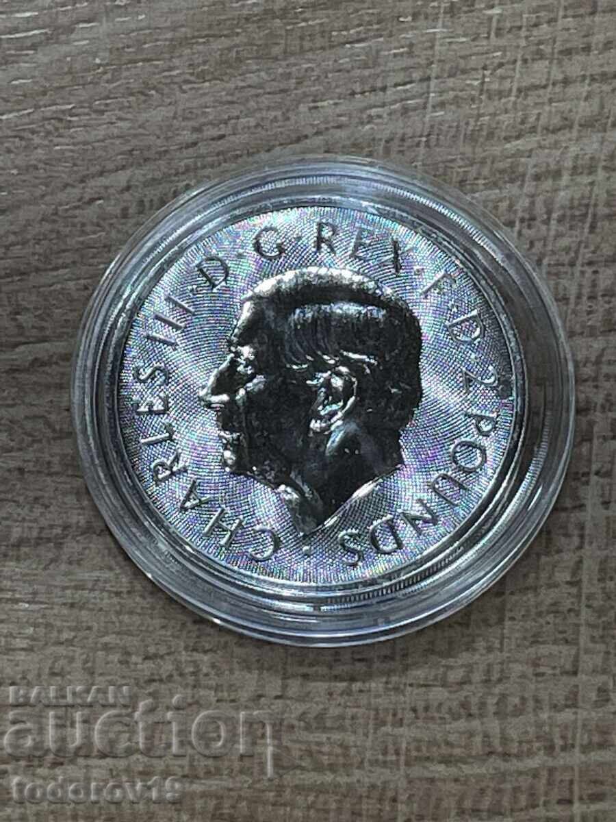 Παράδοση 1 oz Ασήμι Άγιος Γεώργιος και ο Δράκος 2024 Παράδοση 1 oz Ασήμι Άγιος Γεώργιος και ο Δράκος 2024