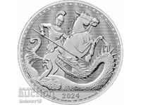 1 oz Silver St. George and the Dragon 2024