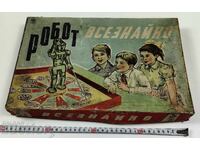 ROBOT VZENAICO JOC DE SOCIETATE SOCIAL ÎN CUTIE PROBABIL CU PIESE LIPSĂ