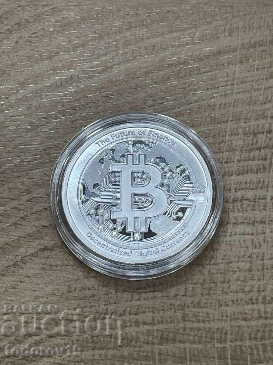 Аукцион Сребро 1 oz Биткойн 2025 - остр. Ниуе Аукцион Сребро 1 oz Биткойн 2025 - остр. Ниуе