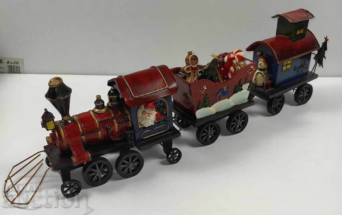 Wooden Christmas Train Train Christmas New Year New Year Wooden Christmas Train Train Christmas New Year New Year