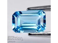 0.66 ct Natural Blue Topaz