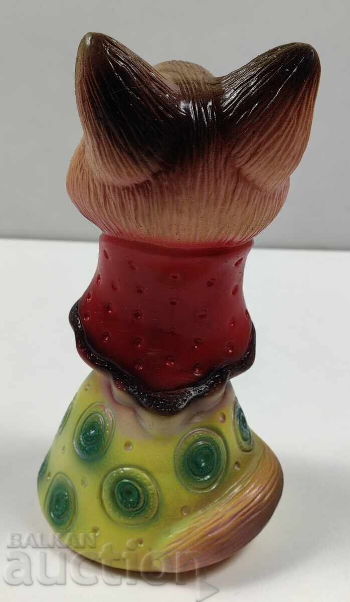 Delivery of FOX FOXY FOX-FOX RUBBER CHILDREN'S TOY FIGURE DOLL