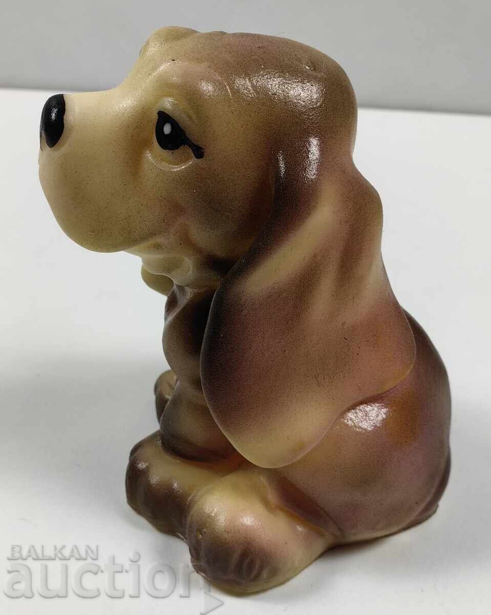 DOG PUPPY RUBBER CHILDREN'S TOY FIGURE DOLL with price 12.00 BGN | € 6.14