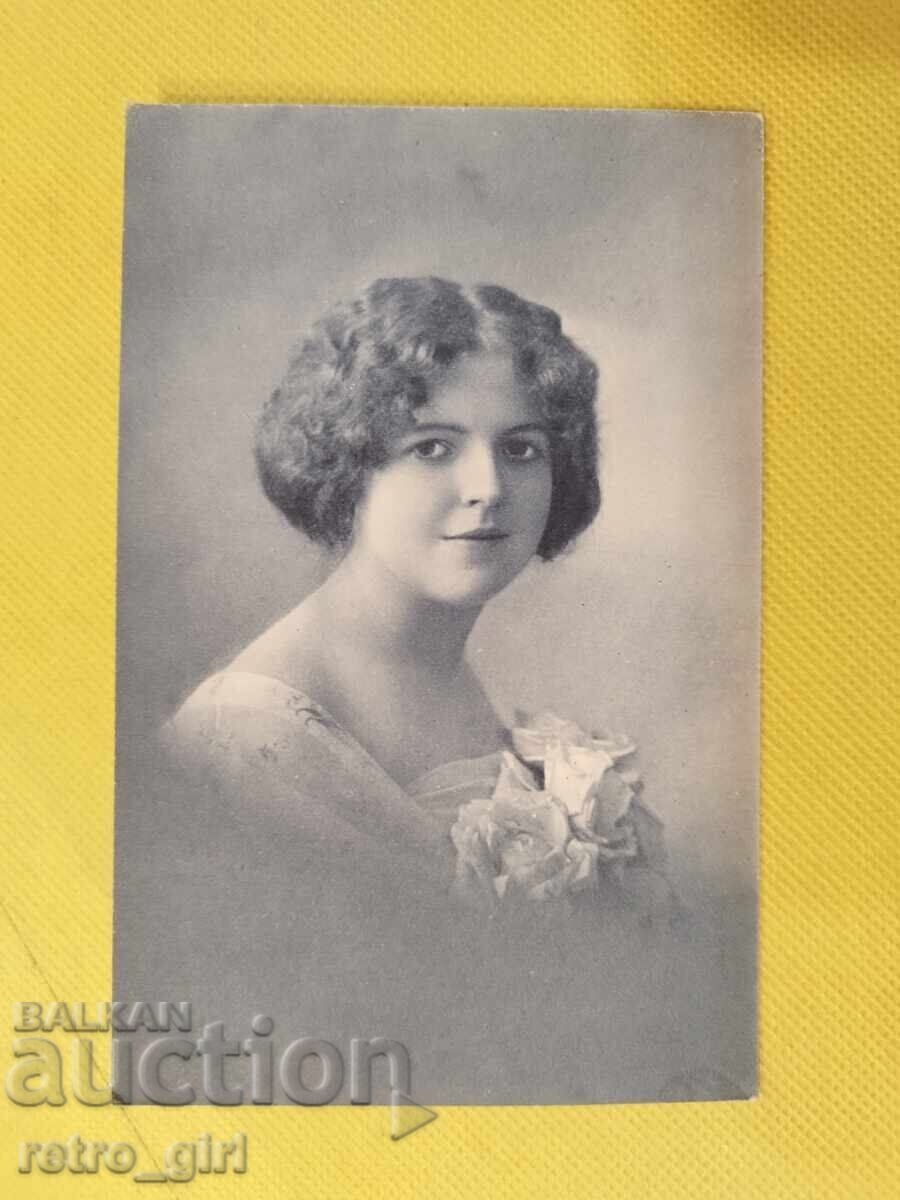 Παλιά φωτογραφία, καρτ ποστάλ. Παλιά φωτογραφία, καρτ ποστάλ.