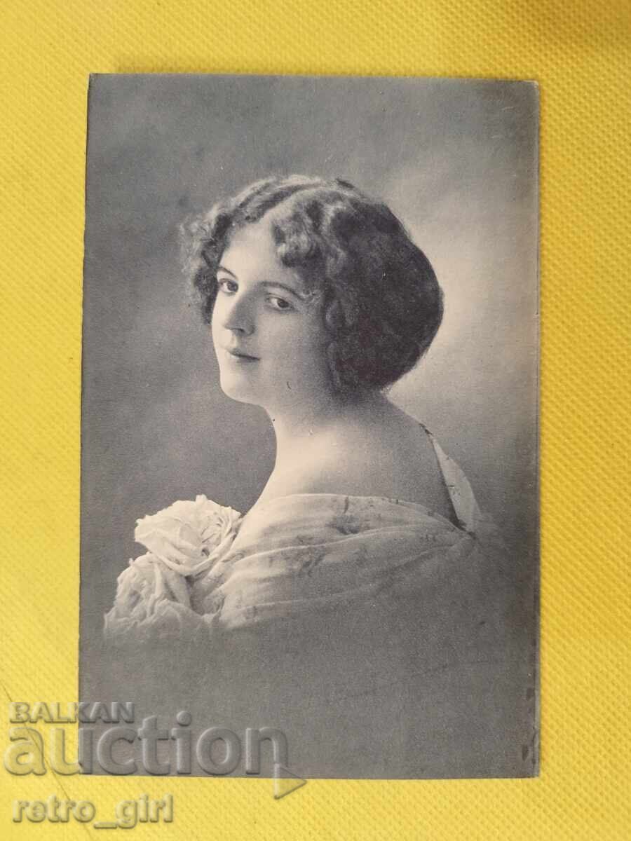 Παλιά φωτογραφία, καρτ ποστάλ. Παλιά φωτογραφία, καρτ ποστάλ.