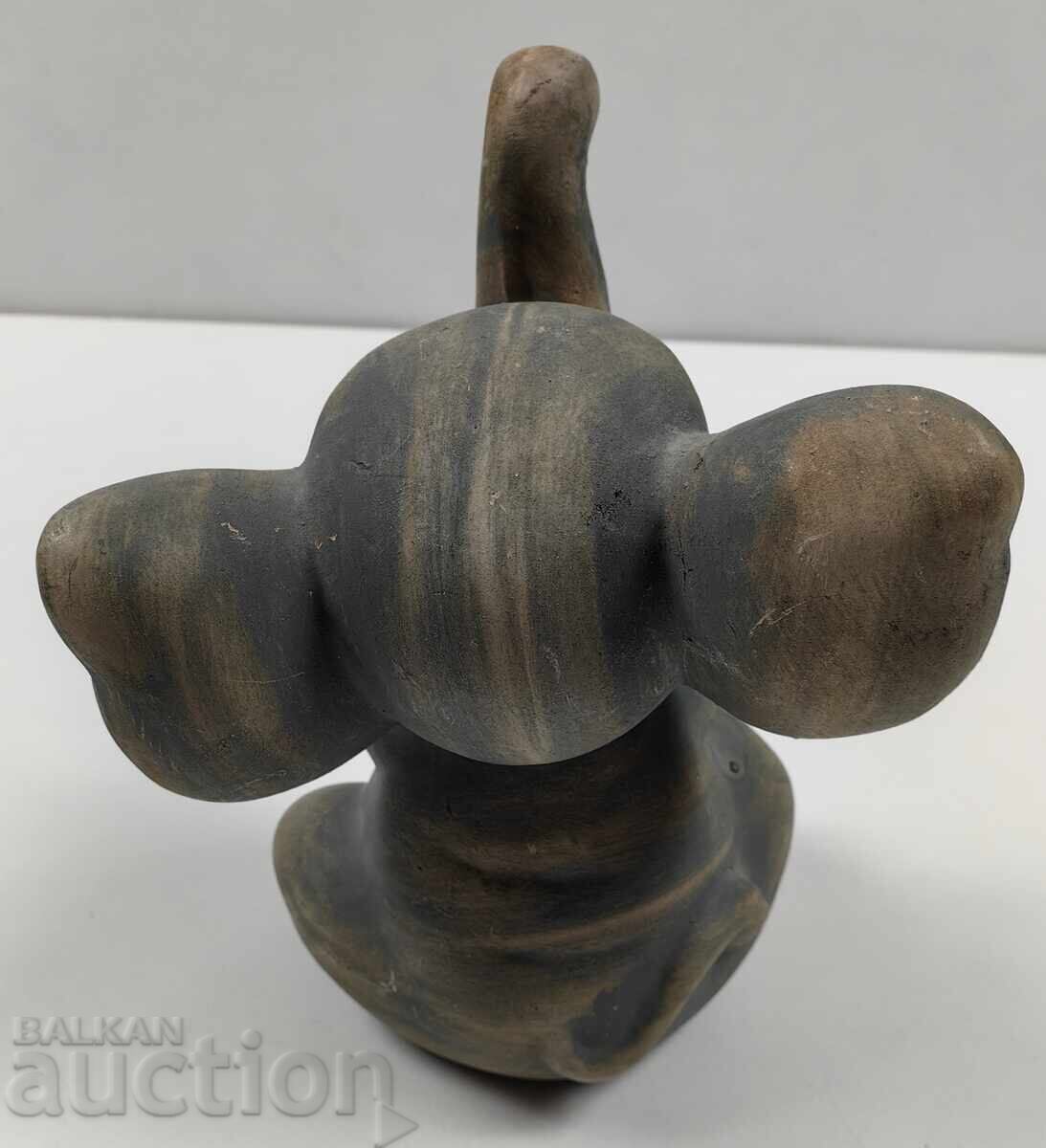 Delivery of LARGE HEALTHY CERAMIC ELEPHANT CERAMIC ELEPHANT FIGURE