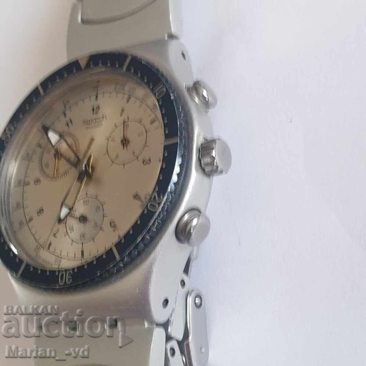 Delivery of Swatch Irony Chronograph Men's Watch