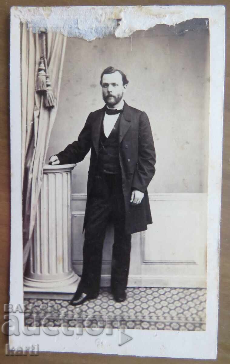 OLD PHOTOGRAPH - CARDBOARD - EXCELLENT - circa 1870