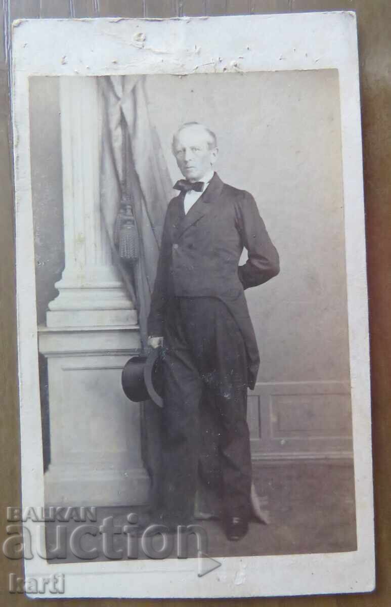 OLD PHOTOGRAPH - CARDBOARD - EXCELLENT - circa 1870
