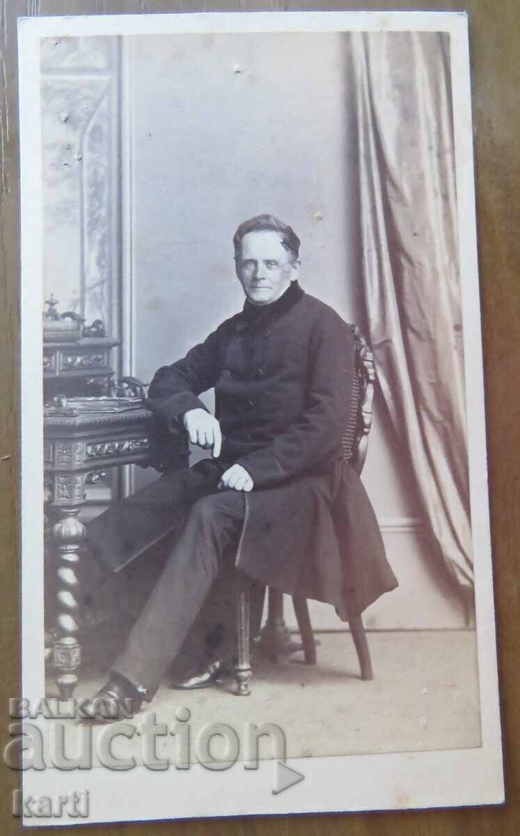 OLD PHOTOGRAPH - CARDBOARD - EXCELLENT - circa 1870 OLD PHOTOGRAPH - CARDBOARD - EXCELLENT - circa 1870