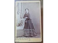 OLD PHOTOGRAPH - CARDBOARD - EXCELLENT - circa 1870