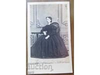 FOTOGRAFIE VECHE - CARTON - EXCELENTĂ - circa 1870