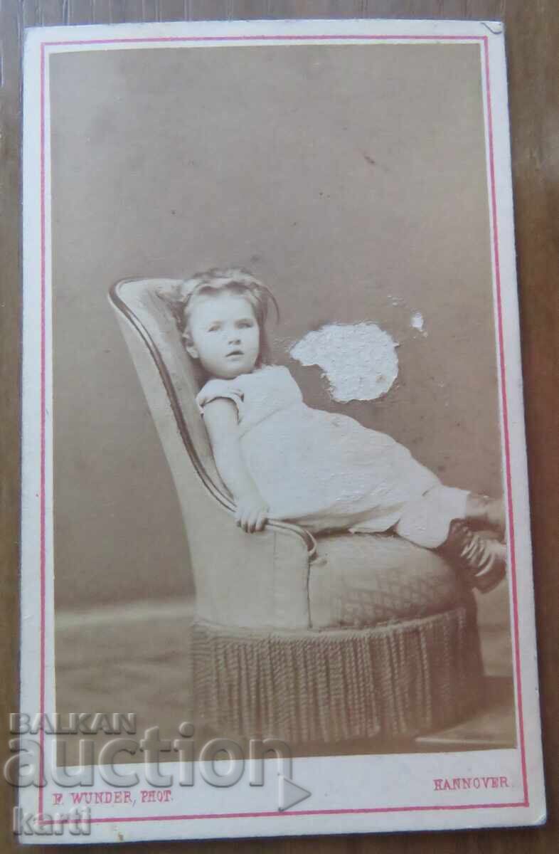 FOTOGRAFIE VECHE - CARTON - EXCELENTĂ - circa 1870 FOTOGRAFIE VECHE - CARTON - EXCELENTĂ - circa 1870