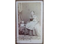 FOTOGRAFIE VECHE - CARTON - EXCELENTĂ - circa 1870