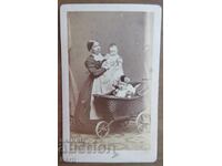 FOTOGRAFIE VECHE - CARTON - EXCELENTĂ - circa 1870
