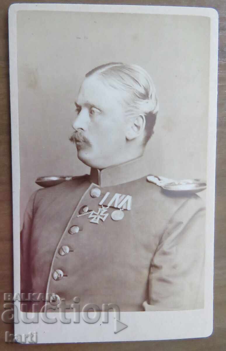 FOTOGRAFIE VECHE - CARTON - EXCELENTĂ - circa 1870