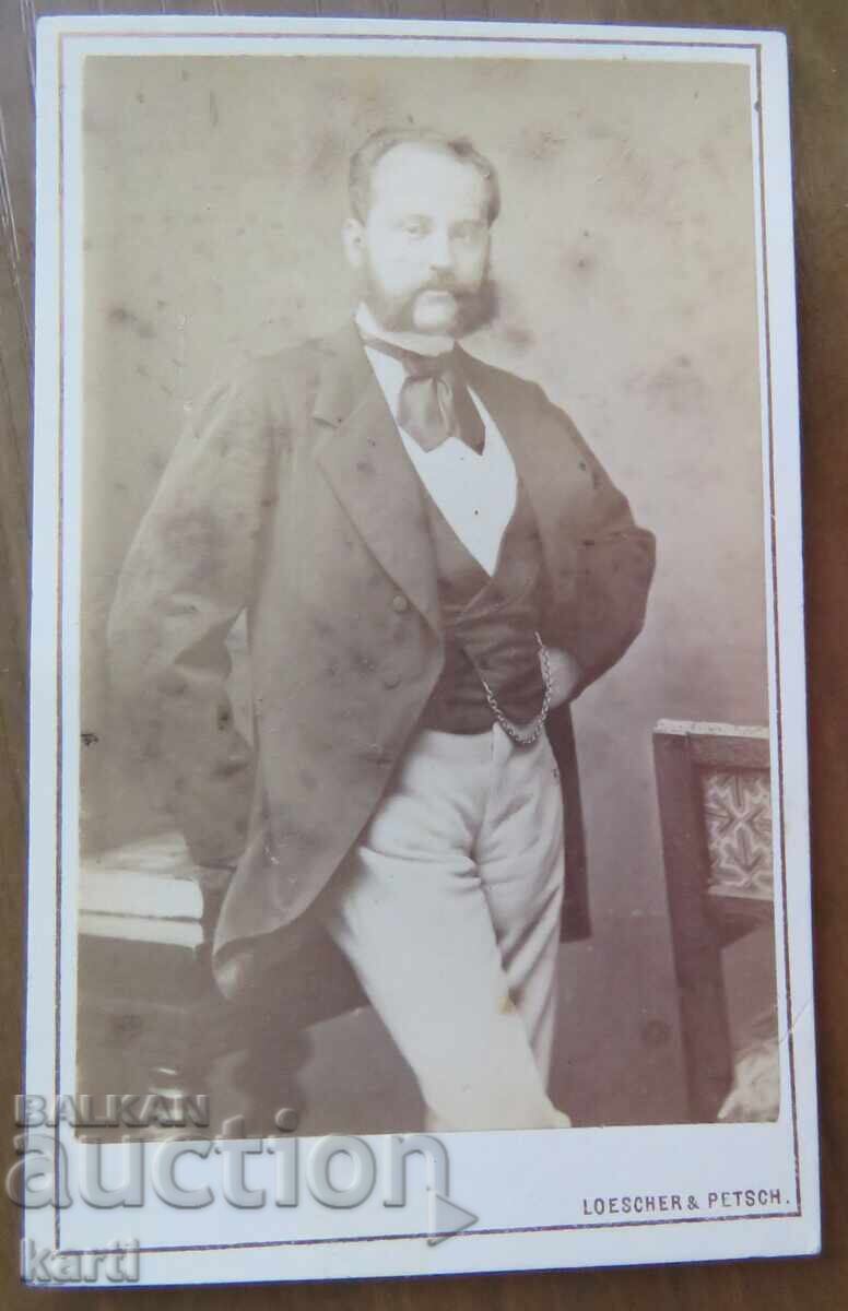 OLD PHOTOGRAPH - CARDBOARD - EXCELLENT - circa 1870