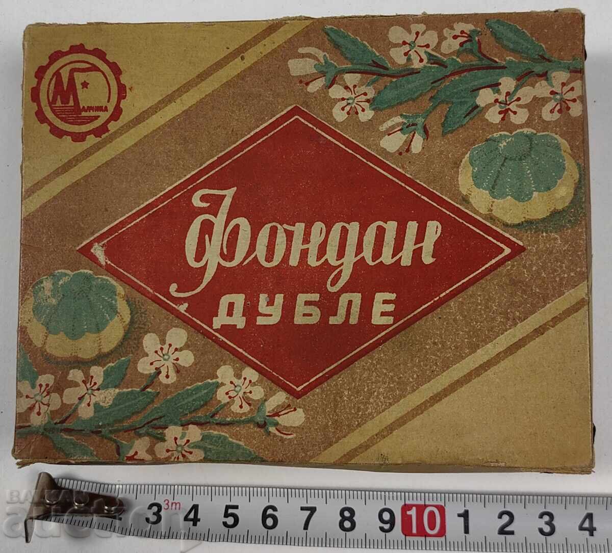 ROW SOCIAL BOX OF CANDY FONDANT DOUBLE BOY SOFIA with price 35.00 BGN | € 17.90 ROW SOCIAL BOX OF CANDY FONDANT DOUBLE BOY SOFIA with price 35.00 BGN | € 17.90