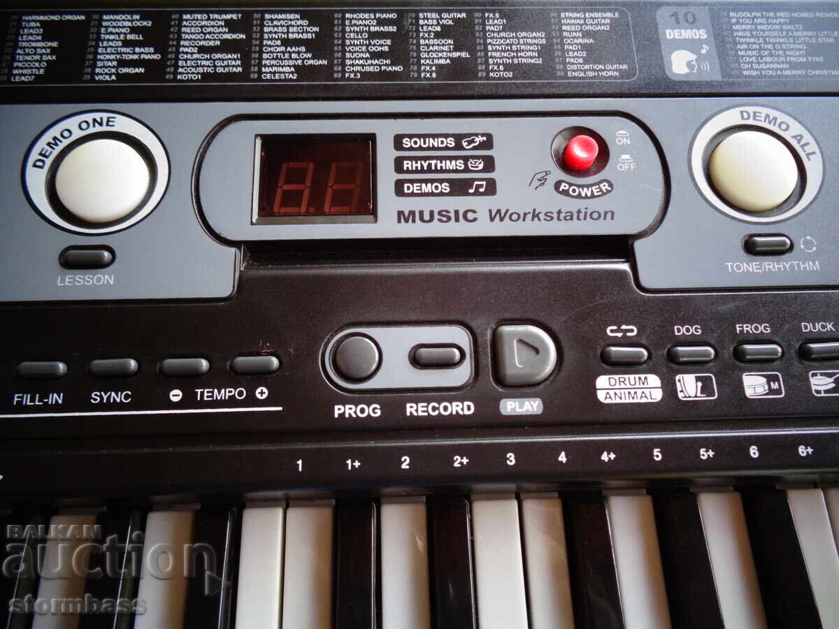 Παιδικό συνθεσάιζερ Bontempi με τιμή 50.00 BGN | € 25.56