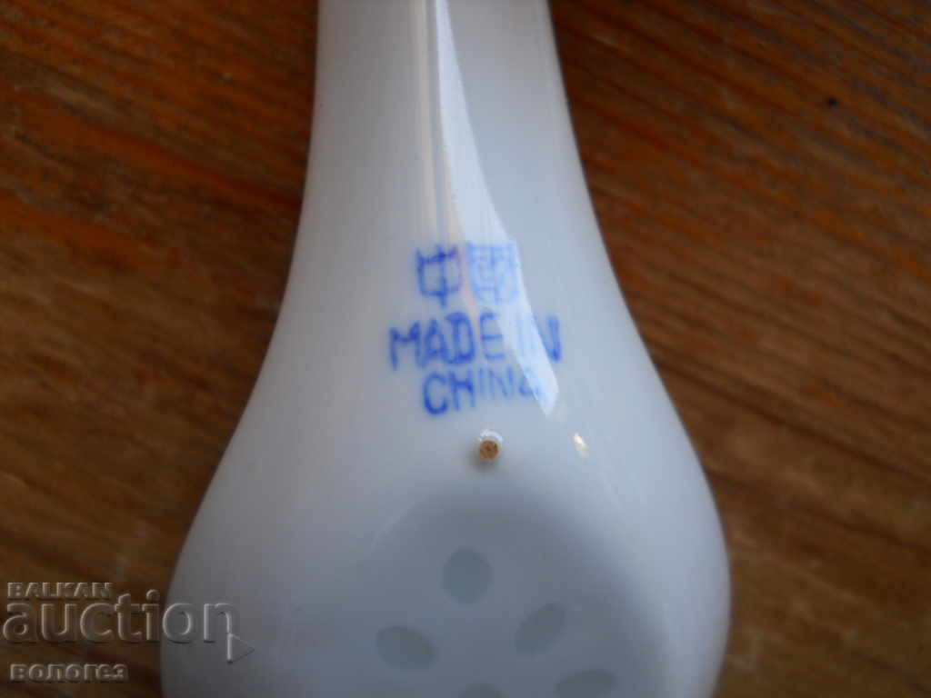 Boluri din porțelan cu linguri - China (portelan fin) - 7 Boluri din porțelan cu linguri - China (portelan fin) - 7