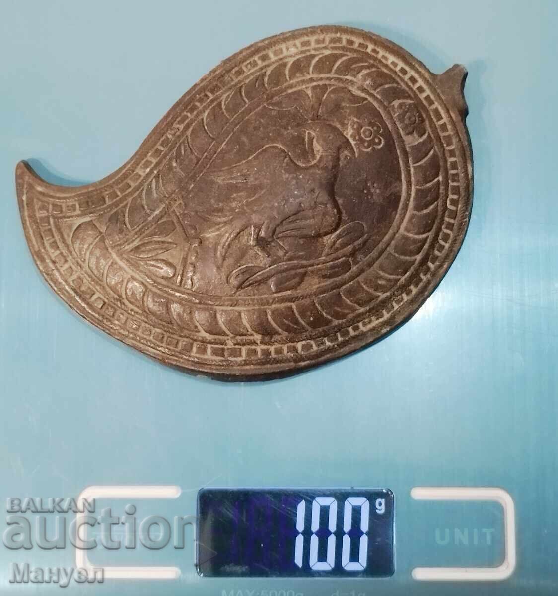 Delivery of Revival silver buckle, single