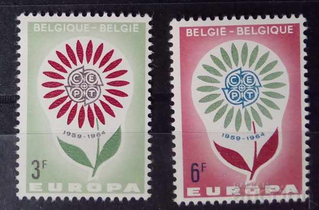 Βέλγιο 1964 Ευρώπη CEPT Λουλούδια MNH Βέλγιο 1964 Ευρώπη CEPT Λουλούδια MNH