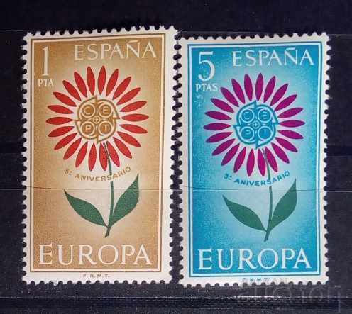 Ισπανία 1964 Ευρώπη CEPT Flowers MNH