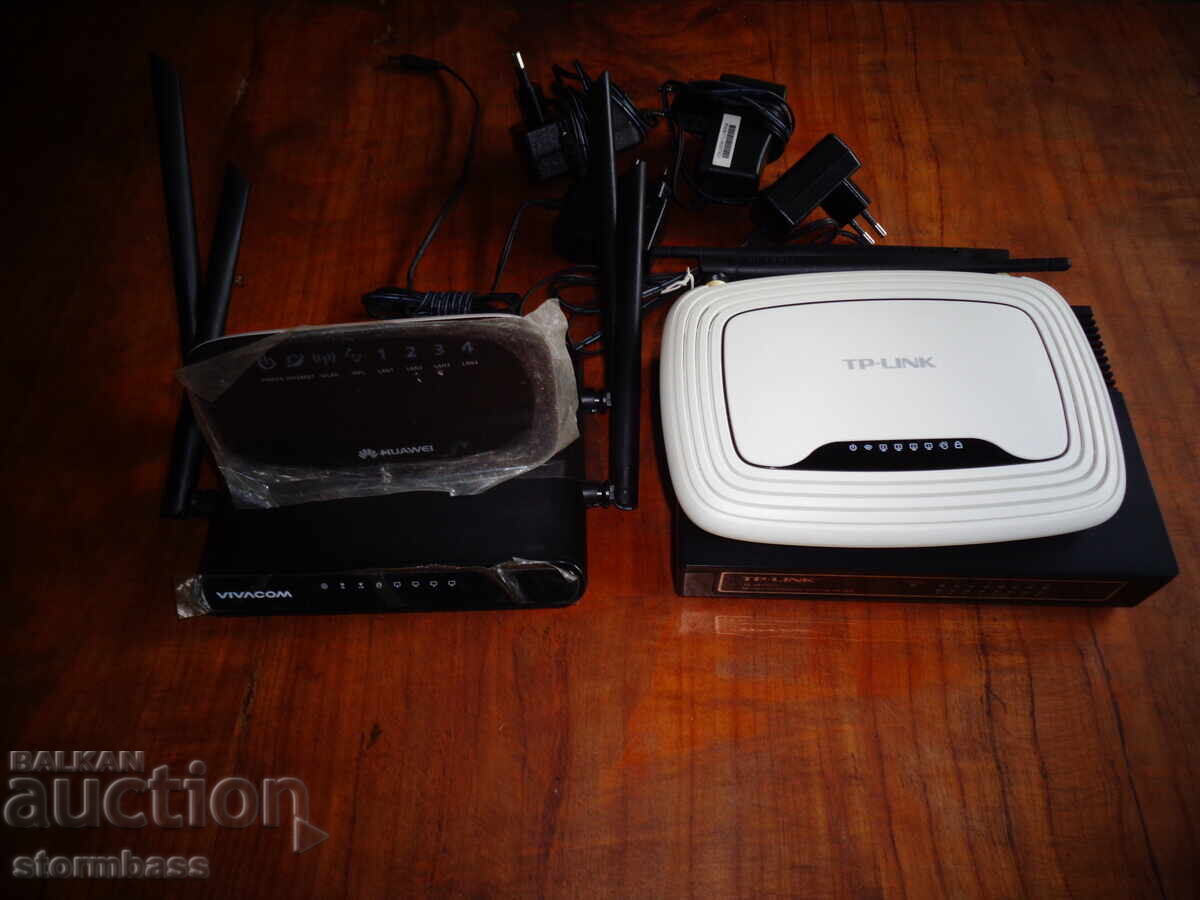 ΛΟΤ 4 ρουτερ και σουιτς λειτουργικά ΛΟΤ 4 ρουτερ και σουιτς λειτουργικά