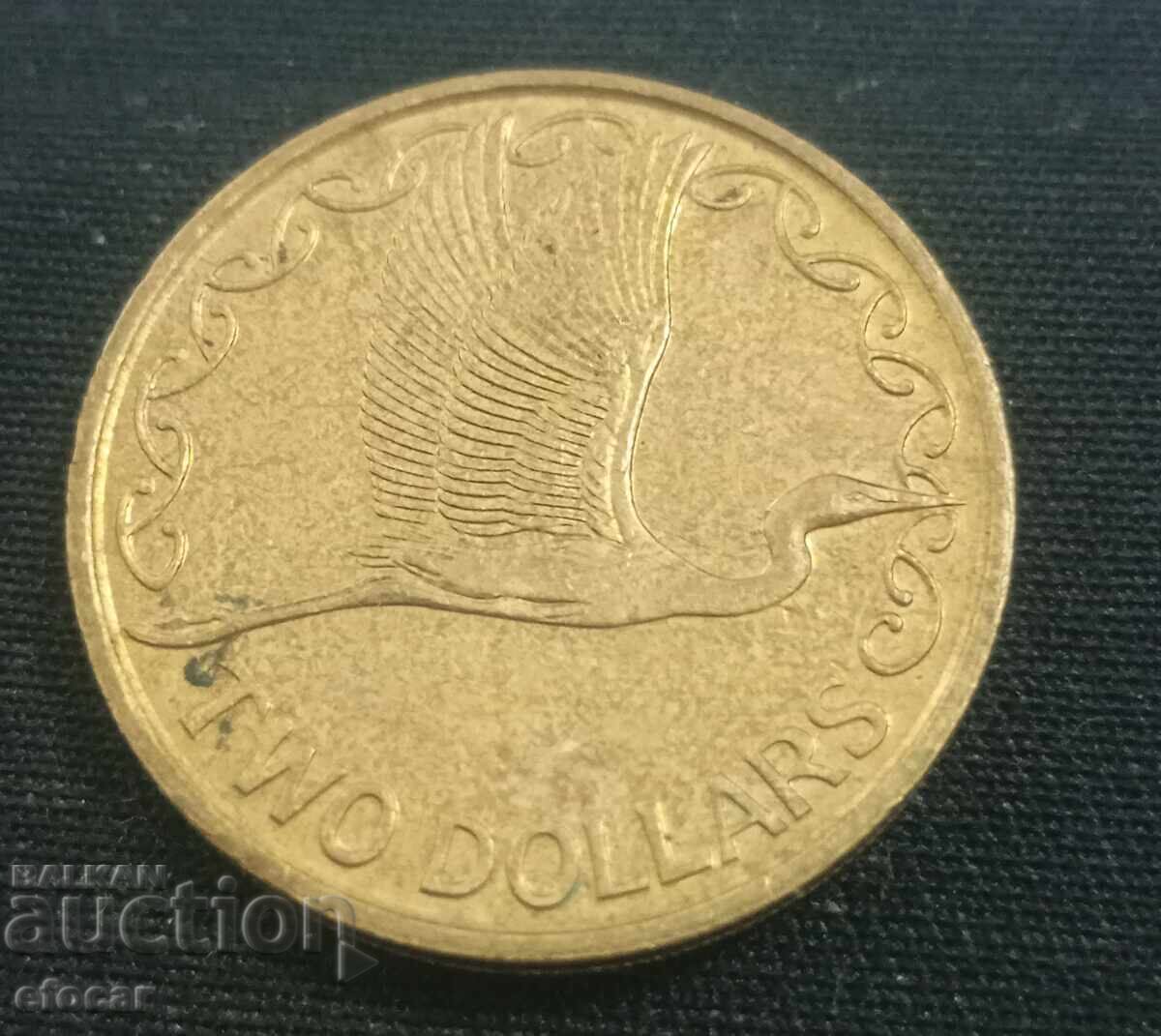 2 δολάρια Νέας Ζηλανδίας 1990 2 δολάρια Νέας Ζηλανδίας 1990