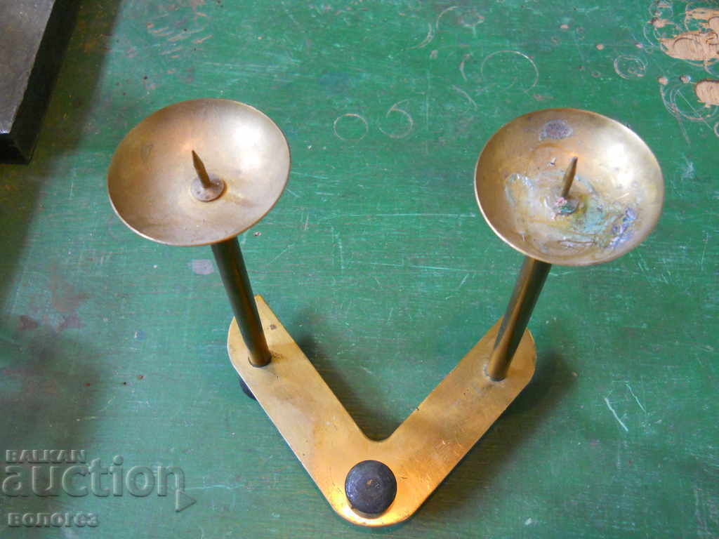 Copper candlestick Copper candlestick