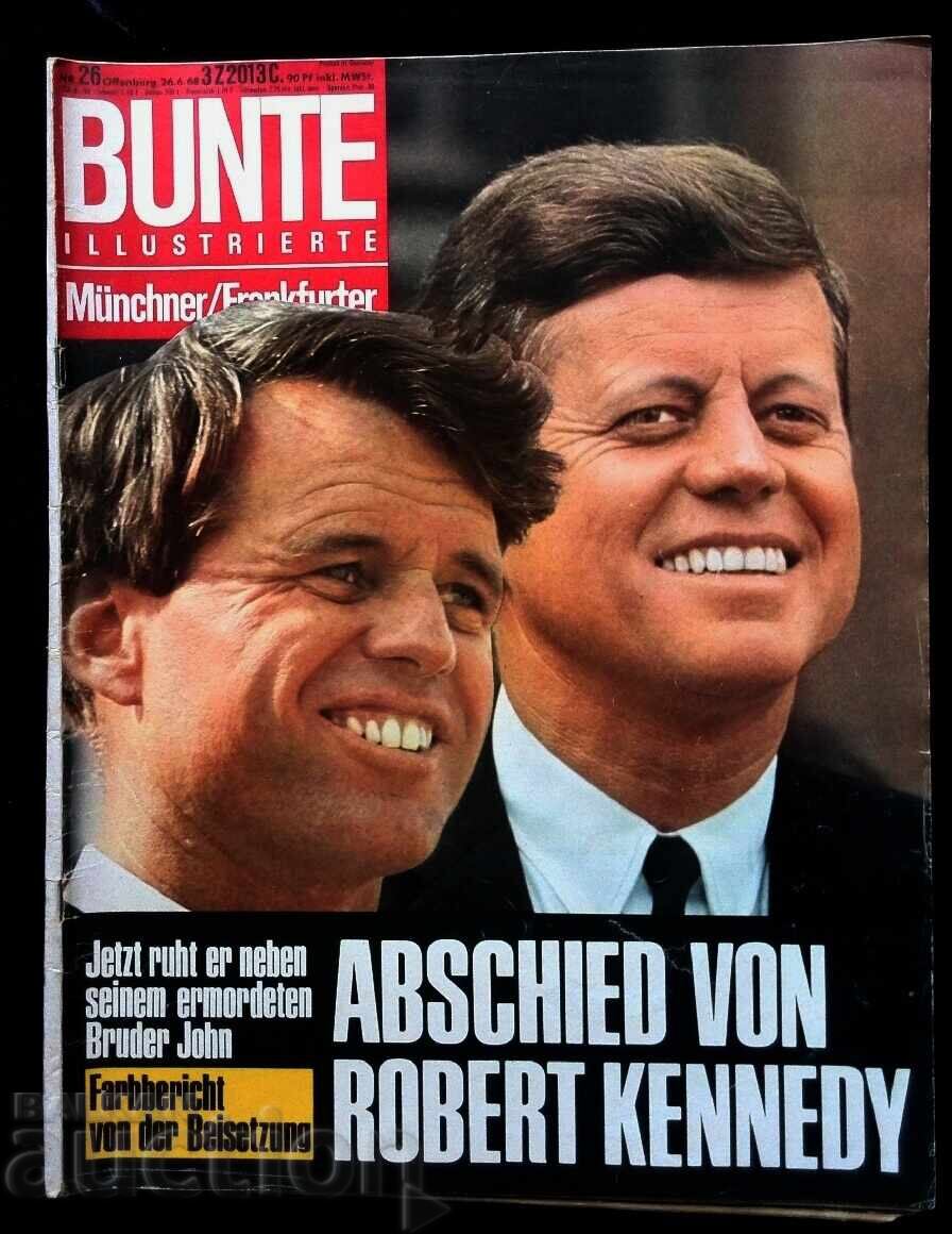 Bunte No. 26 June 26, 1968, illustrated, fashion, advertising, lifestyle