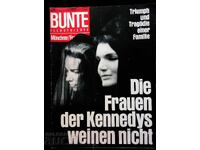 1968 г. Корица на смъртта на Жаклин Кенеди Онасис Кенеди