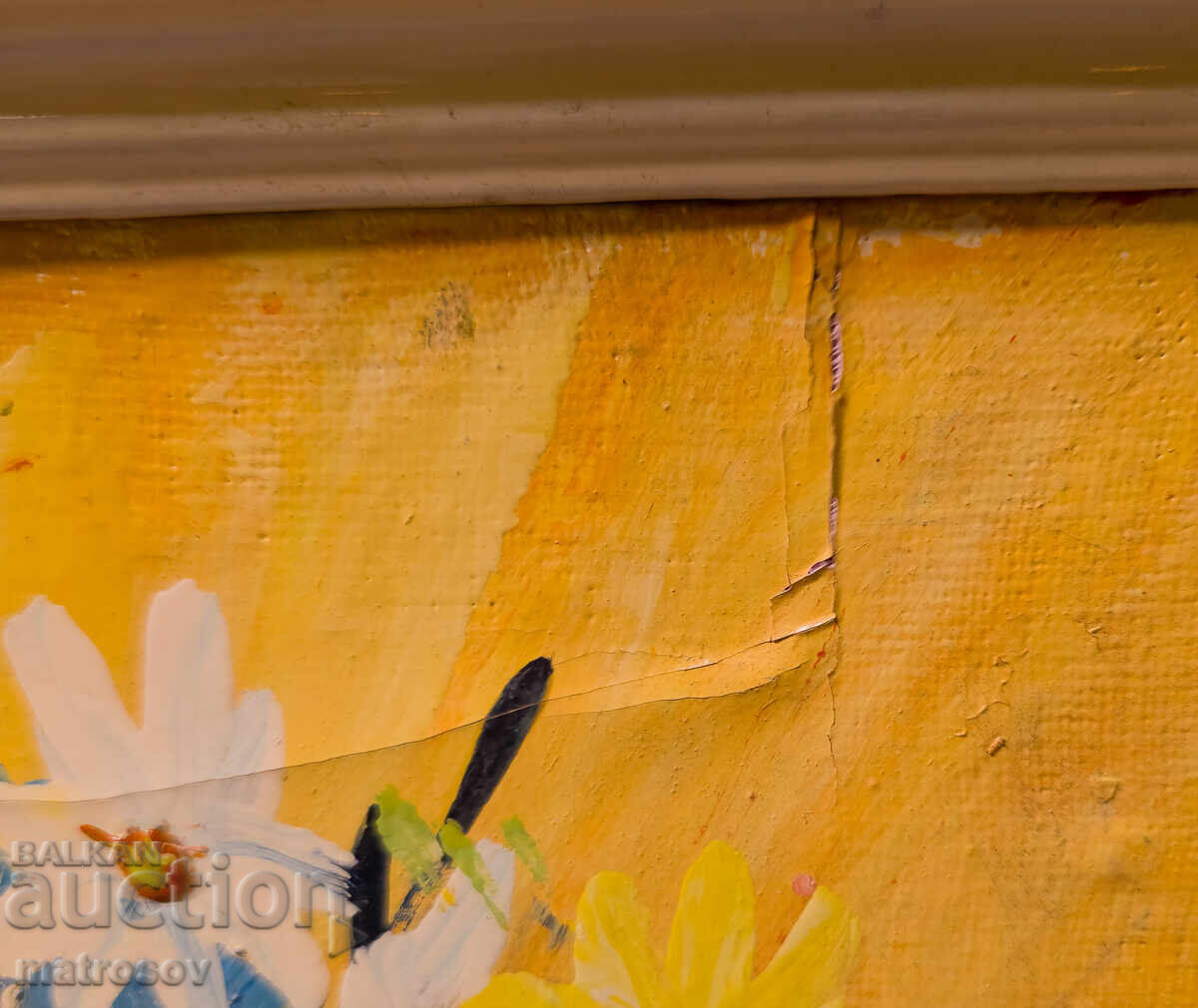 Boris Tsanov, tablou ulei, natură statică vază cu flori - 7