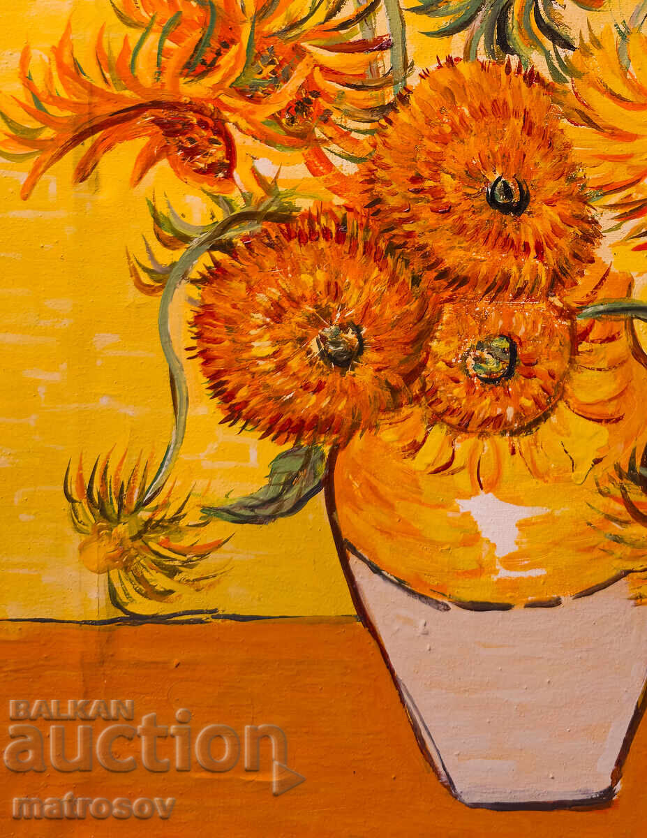 Παράδοση Μπόρις Τσάνοφ πίνακας, ελαιογραφία, νεκρή φύση