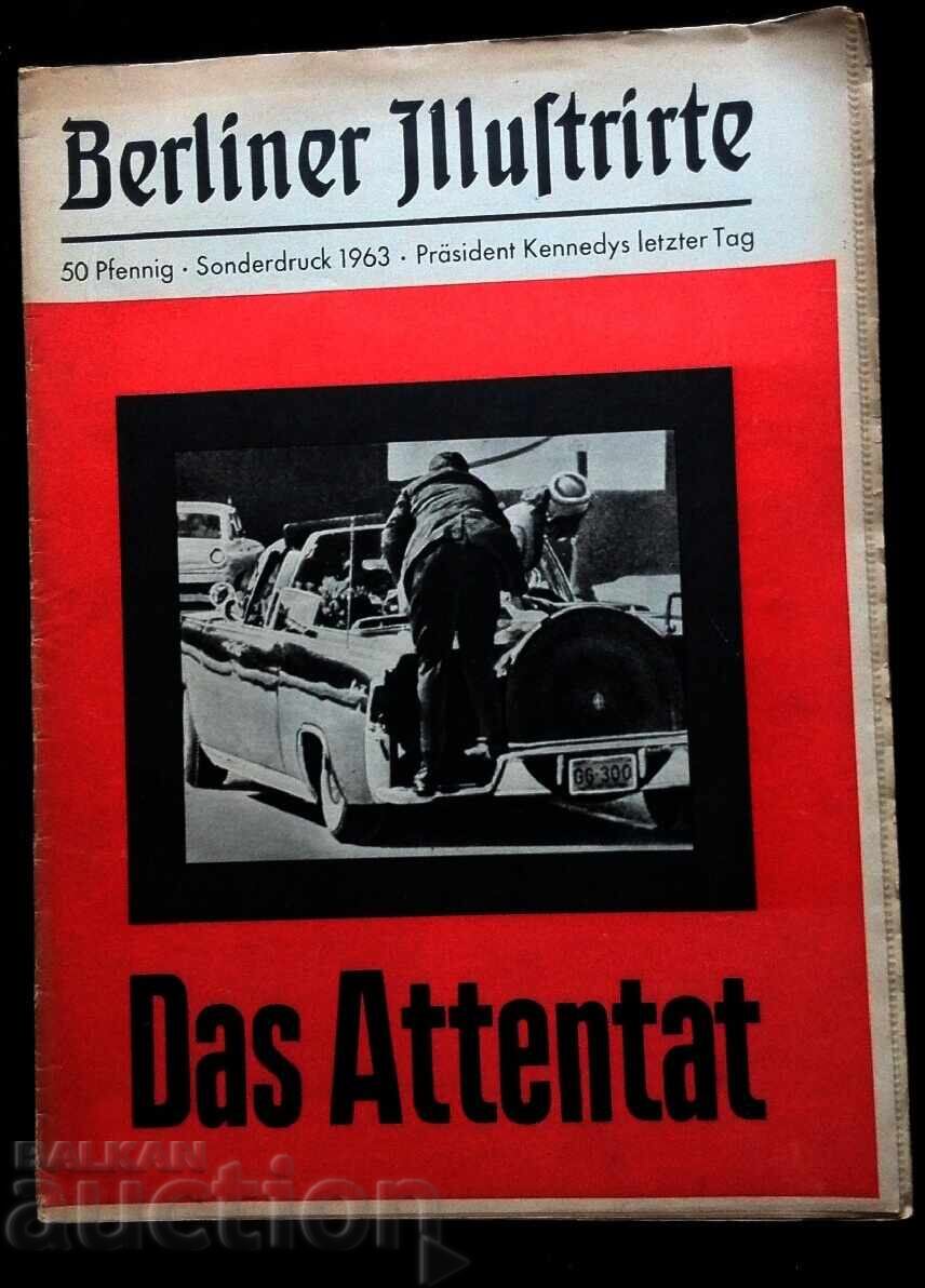 Berlin Illustrated. The Assassination of Kennedy in 1963