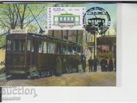 Ταχυδρομική κάρτα MAX FDC ΤΡΑΜ (Τραμ) ΡΕΛΣΟΒΙ (Ρελσοβί)