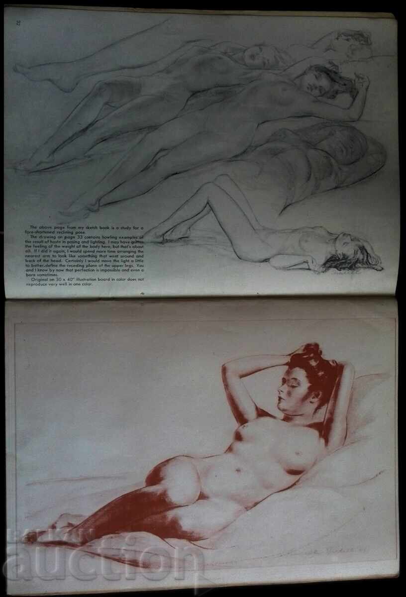 Livrarea Vintage DESEN DE FIGURĂ Manual de instrucțiuni de desen Livrarea Vintage DESEN DE FIGURĂ Manual de instrucțiuni de desen