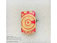 Football badge FC SREDETS / CSKA SOFIA