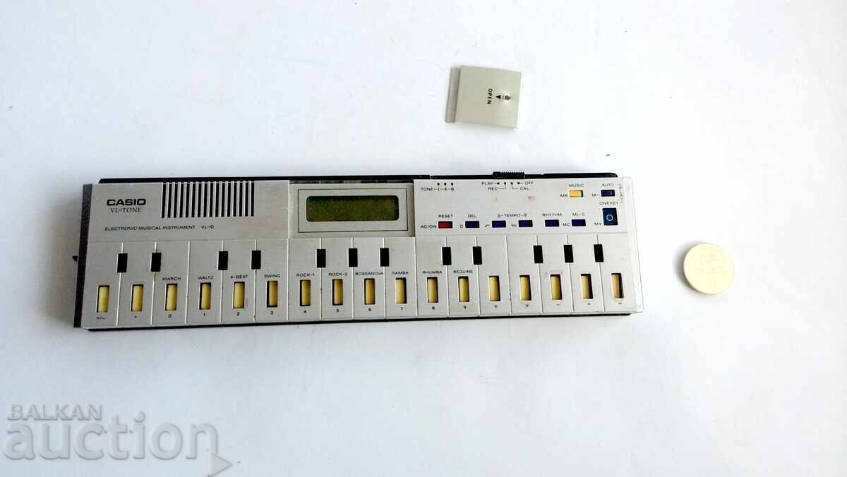 CASIO VL-10 gadget vintage din anii '80 - claviatură și calculator - 7