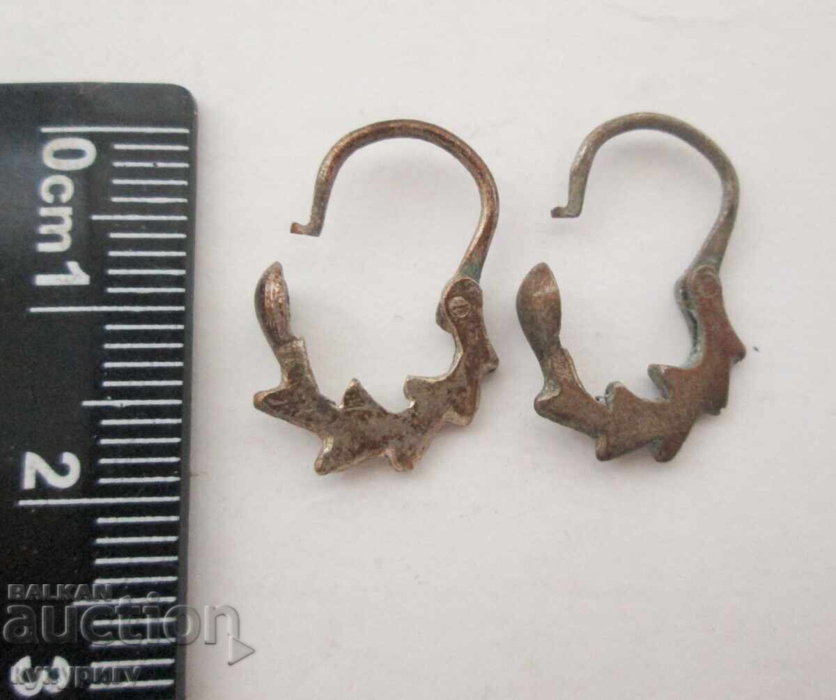 Δημοπρασία 3 σετ παλιά γυναικεία σκουλαρίκια σκουλαρίκια σκαλισμένα κοσμήματα κοστούμι