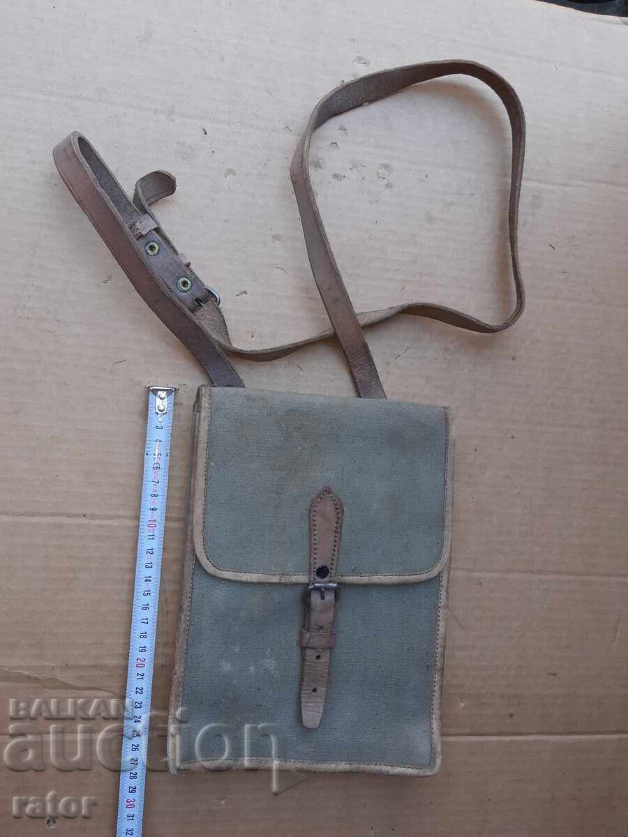 Стара  командирска , офицерска чанта , планшет - БНА , НРБ