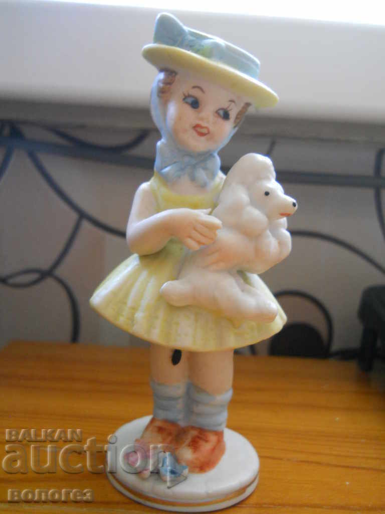 Porcelain figurine Porcelain figurine
