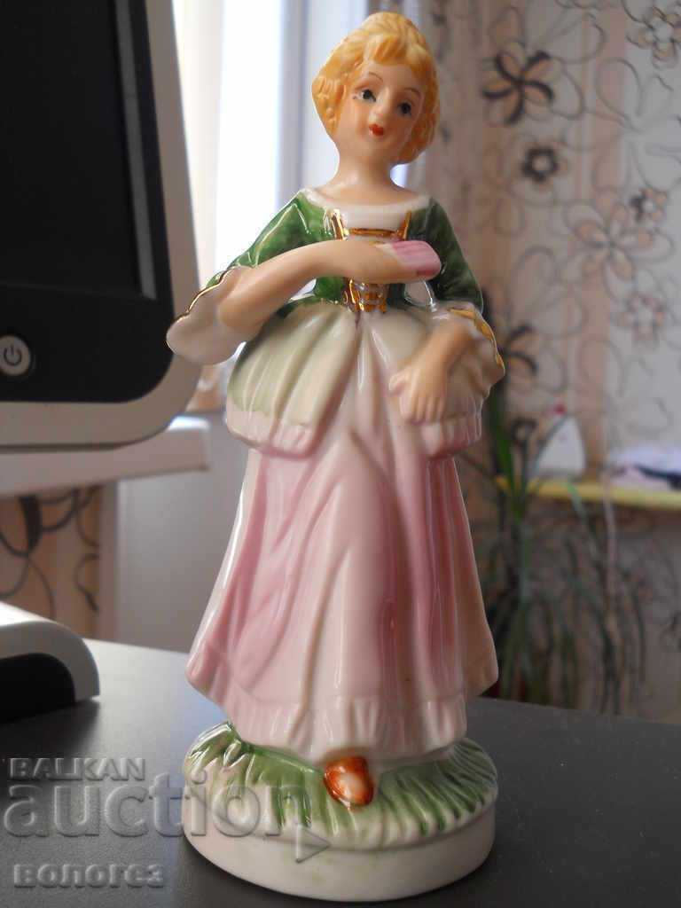 Porcelain figurine Porcelain figurine