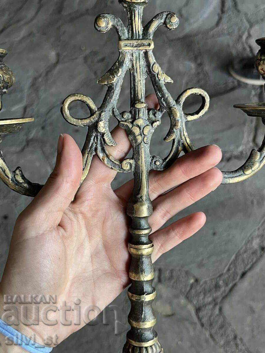 Delivery of OLD BAROQUE CANDLESTICK Delivery of OLD BAROQUE CANDLESTICK